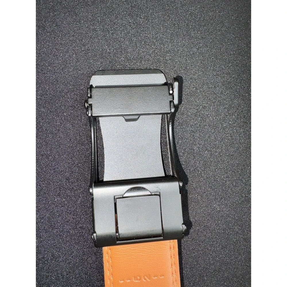 Kemisant Adjustable Rachet Belt Trim To Size Up To 52 Lot Of 2 Belts Gray Brown